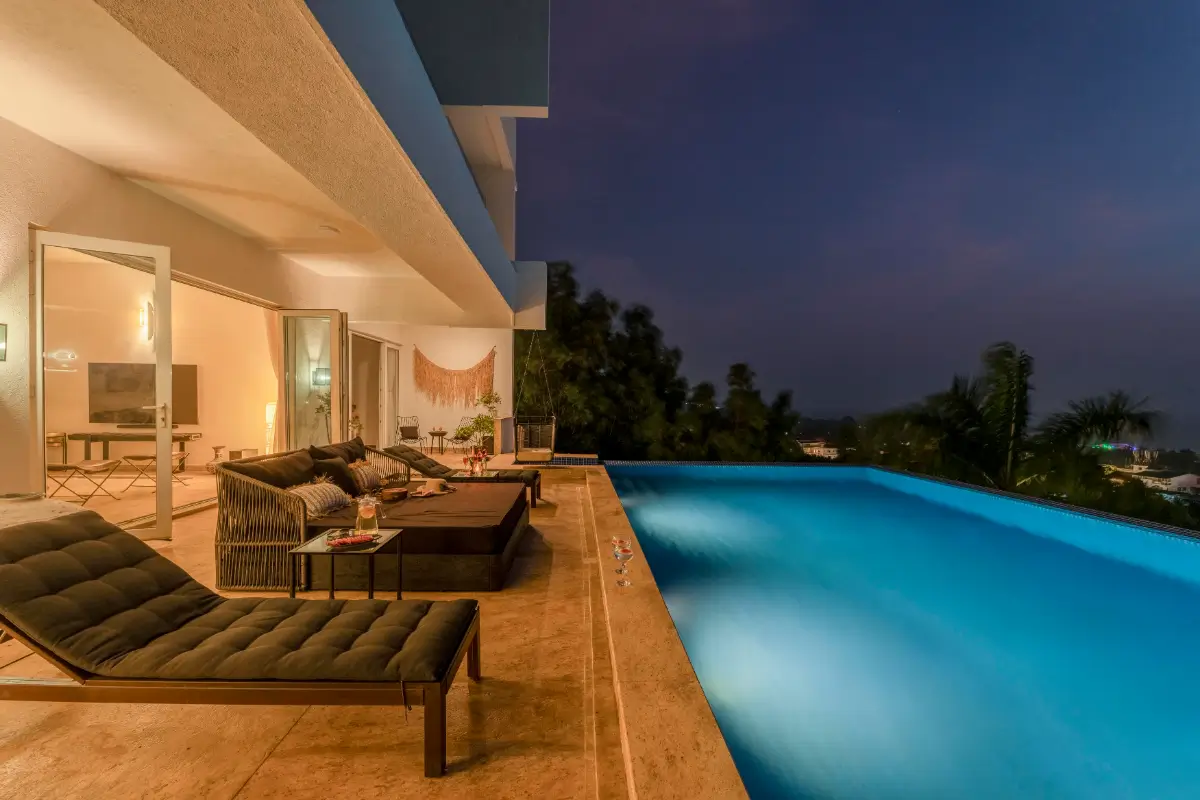 Goa beach — crystal clear waters and scenic coastline